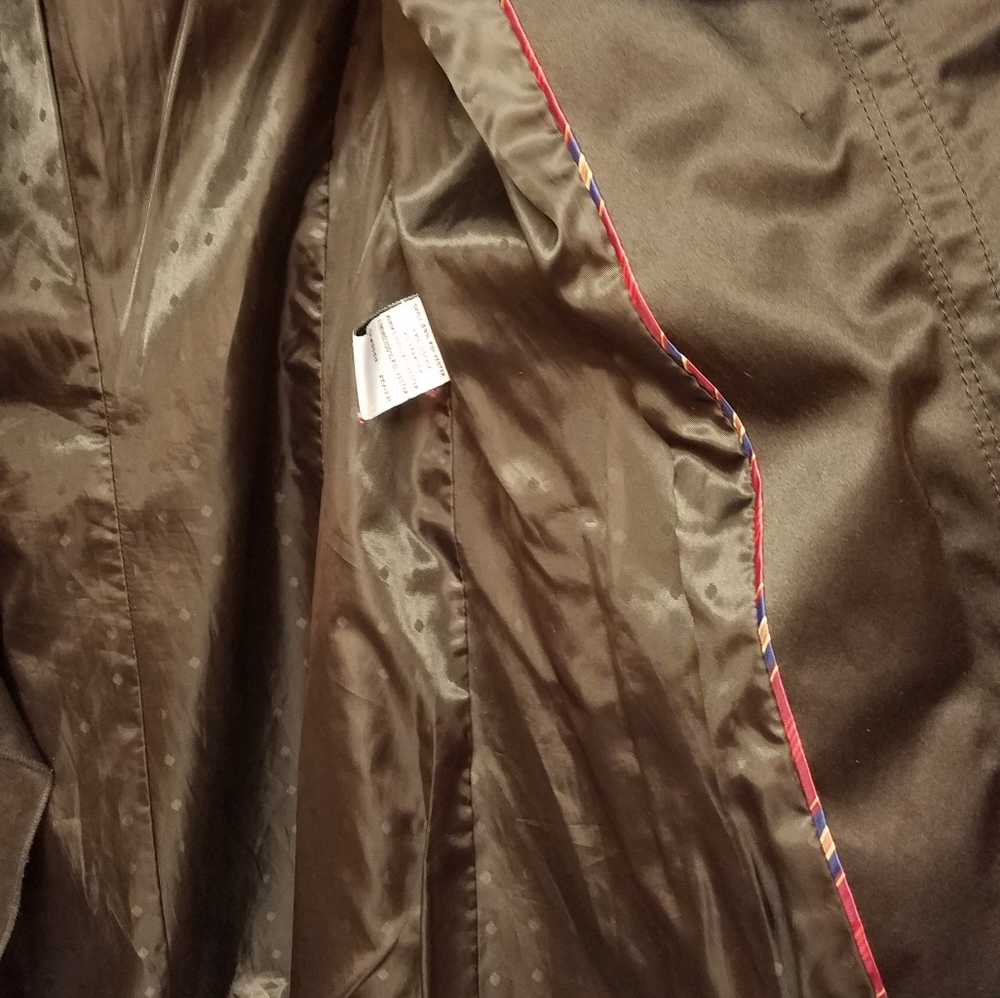 Jessica Simpson Coat Trench Ruffle Coat - Picture 6 of 8